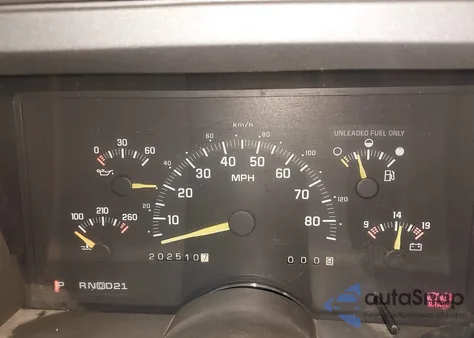 1992 Chevrolet Blazer K1500 from USA, damaged, VIN 1GNEK18K6NJ340208